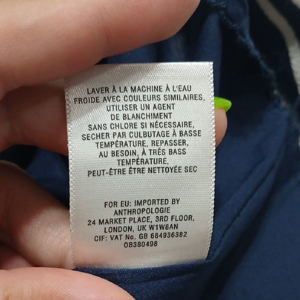 Maeve Black and White A-Line Midi Dress V-Neck Sleeveless New Without Tags - Picture 11 of 16